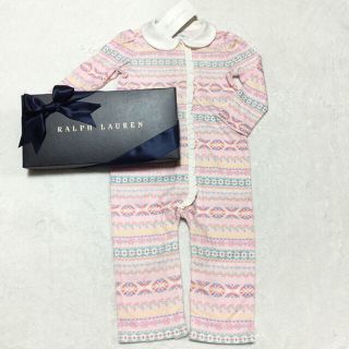 ラルフローレン(Ralph Lauren)の定価8,100円♡新品✨フェアアイル柄 カバーオール 75(カバーオール)