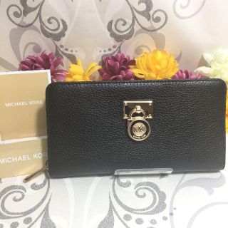 マイケルコース(Michael Kors)の新品 ﾀｸﾞ付 ﾏｲｹﾙｺｰｽ ﾗｳﾝﾄﾞﾌｧｽﾅｰ 長財布 ﾁｬｰﾑ(財布)