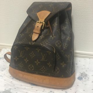 ルイヴィトン(LOUIS VUITTON)のLOUIS VUITTON ルイヴィトン モンスリ リュック(リュック/バックパック)