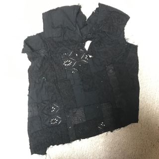 コムデギャルソン(COMME des GARCONS)のコムデギャルソン ノースリーブトップス(カットソー(半袖/袖なし))