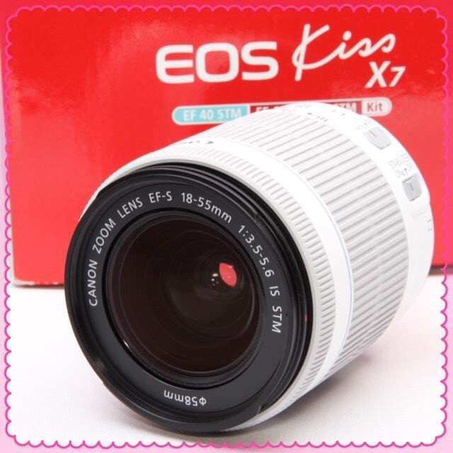 正規品国産 Canon - 新品・未使用キャノンCanon EOS Kiss X7お洒落な純白の通販 by Niceshot 100%新品お得