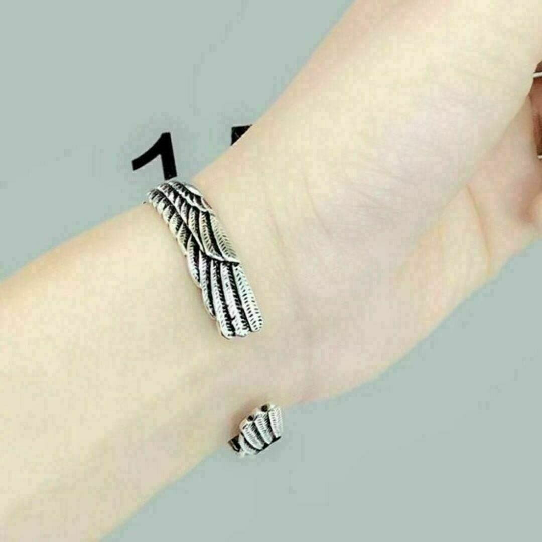 789 シルバー ブレスレット 鷲 イーグル バングル インディアン ストリート メンズのアクセサリー(ブレスレット)の商品写真