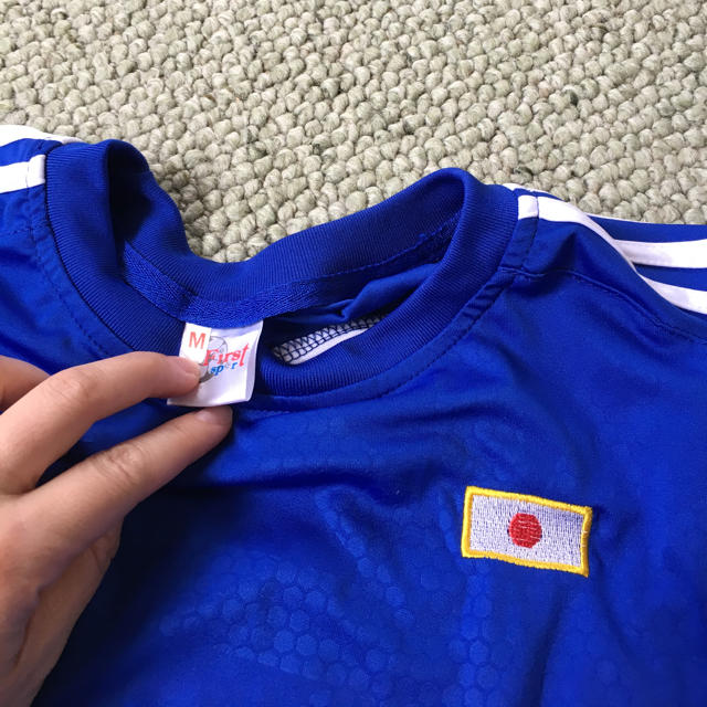 サッカー 日本代表 レプリカ 130cm キッズ/ベビー/マタニティのキッズ服男の子用(90cm~)(その他)の商品写真