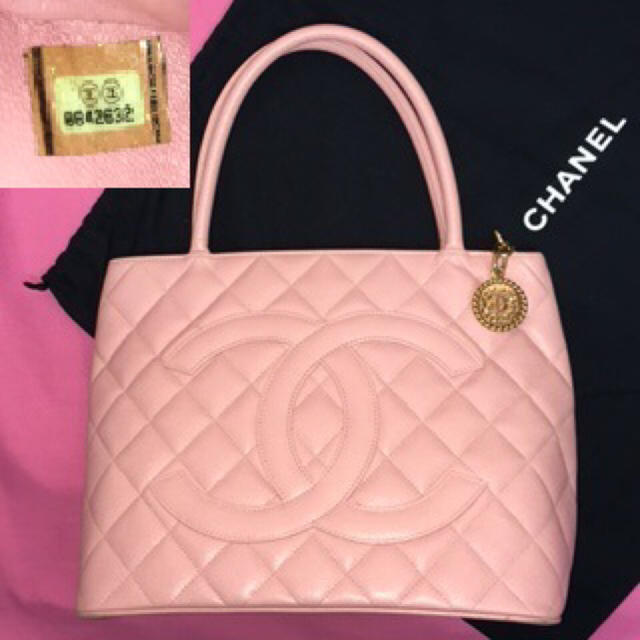 海外限定】 CHANEL - 【shiba】シャネル 復刻トートバック ピンク