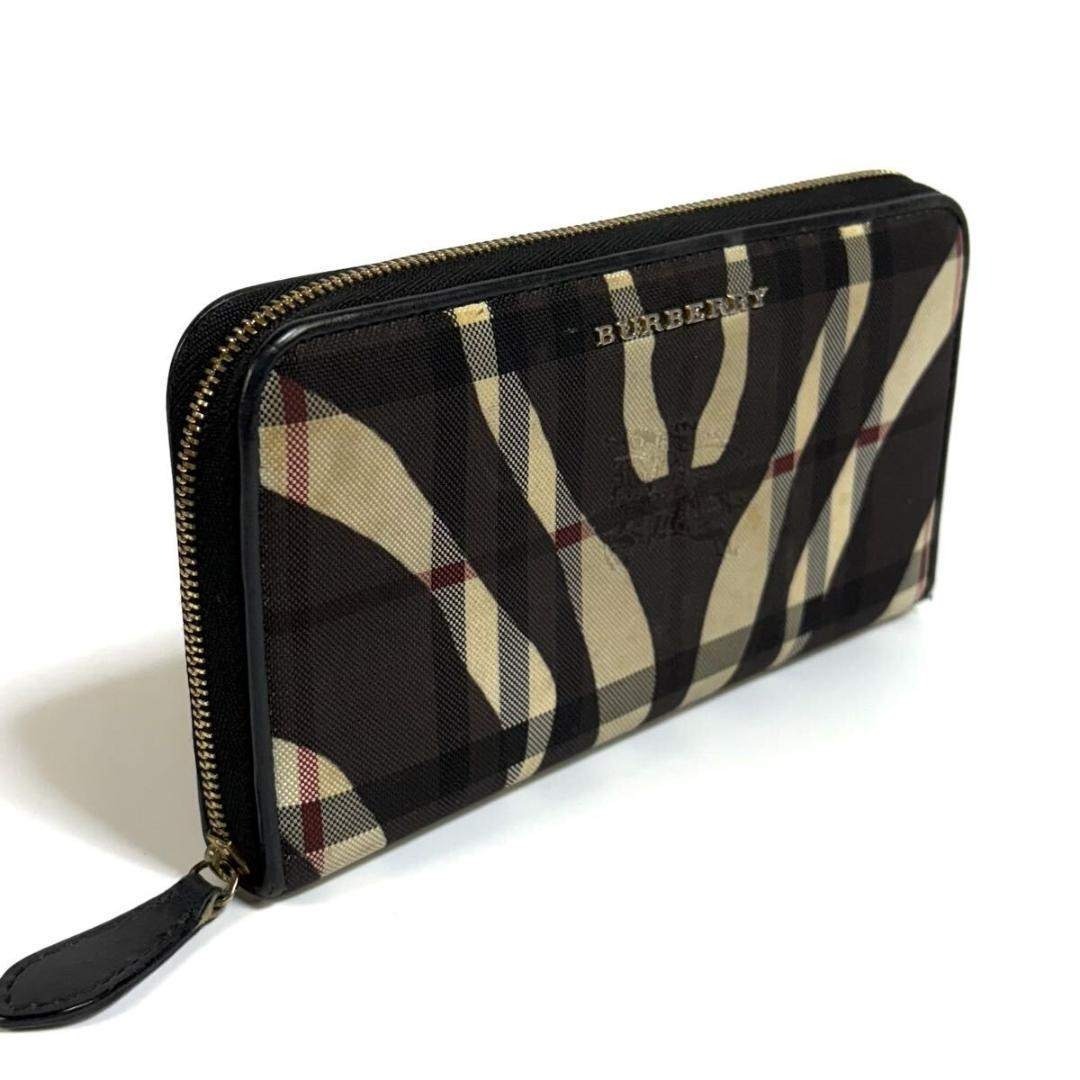 BURBERRY(バーバリー)の【美品】BURBERRY 長財布 ノバチェック イタリア製 元箱付き メンズのファッション小物(長財布)の商品写真