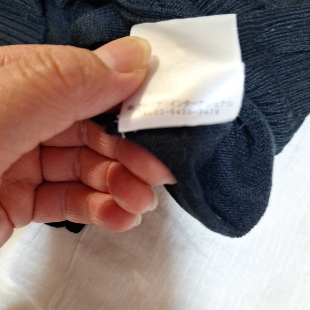 mezzo piano(メゾピアノ)のmezzo pianoヴィンテージリボン可愛いカーディガン　ナルミヤ キッズ/ベビー/マタニティのキッズ服女の子用(90cm~)(カーディガン)の商品写真