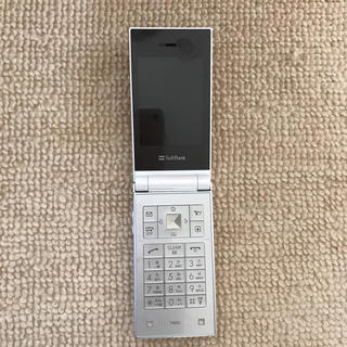 サムスン(SAMSUNG)の【美品】740SC ホワイト(携帯電話本体)