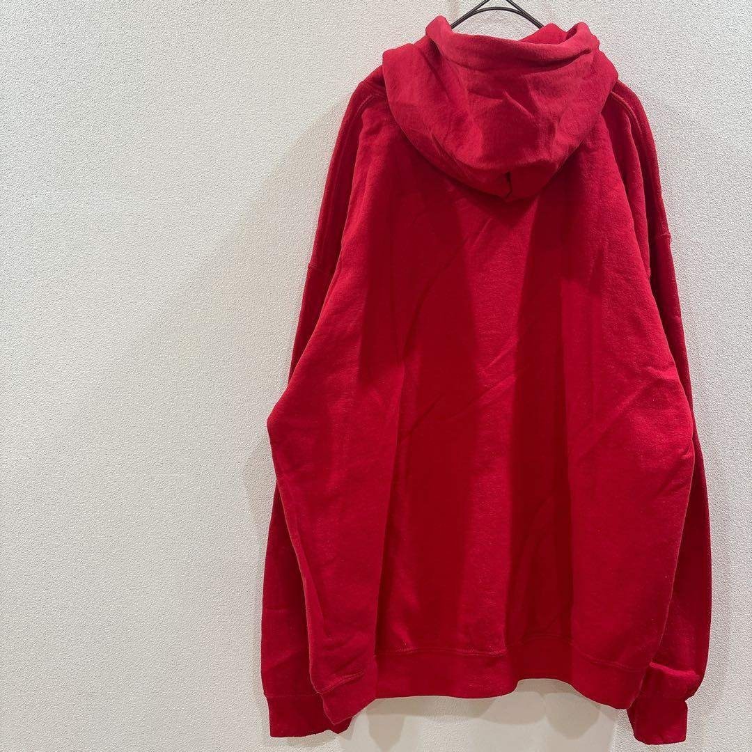 GILDAN(ギルダン)のGILDAN ヘビーブレンド パーカー レッド ビッグシルエット 裏起毛 メンズのトップス(パーカー)の商品写真