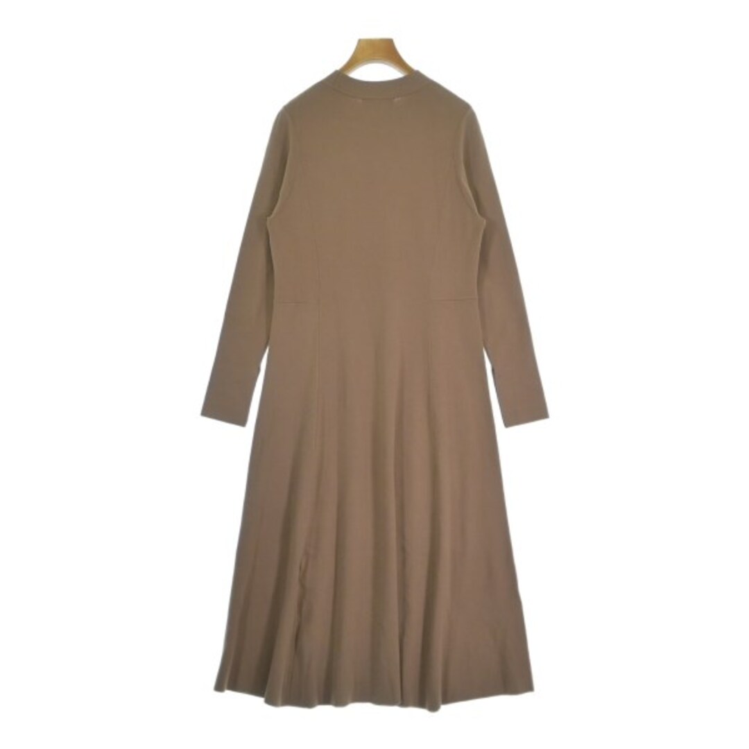 Demi-Luxe BEAMS(デミルクスビームス)のDemi-Luxe BEAMS デミルクスビームス ワンピース M ベージュ 【古着】【中古】【送料無料】 レディースのワンピース(ひざ丈ワンピース)の商品写真