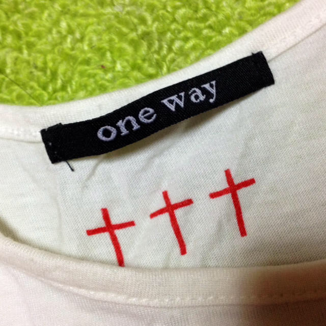 one*way(ワンウェイ)のone*way★肩開きトップス レディースのトップス(Tシャツ(半袖/袖なし))の商品写真
