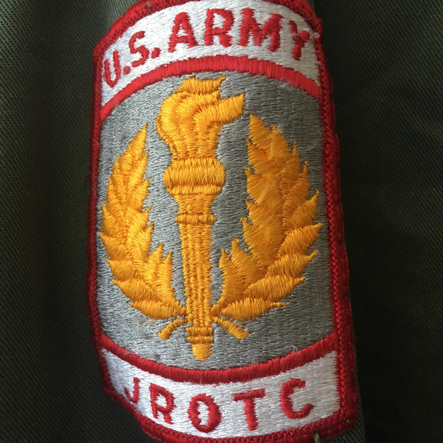 US ARMY ミリタリー シャツ 古着 used レディースのジャケット/アウター(ミリタリージャケット)の商品写真