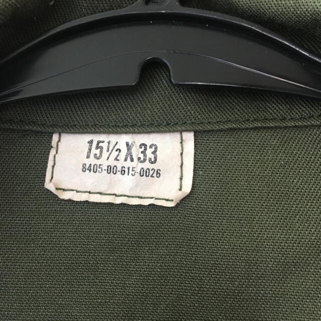 US ARMY ミリタリー シャツ 古着 used レディースのジャケット/アウター(ミリタリージャケット)の商品写真