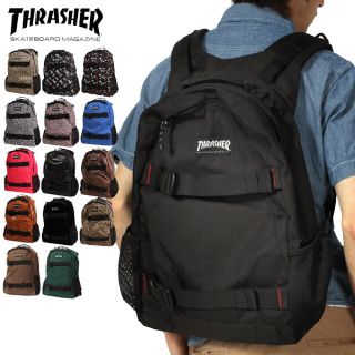 スラッシャー(THRASHER)のTHRASHER リュック 黒(バッグパック/リュック)