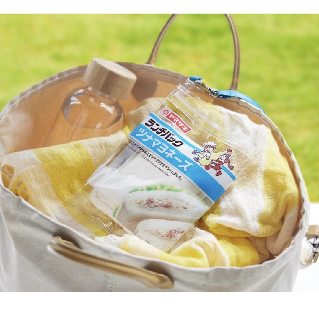 山崎製パン(ヤマザキセイパン)のヤマザキ ランチパック ほんものみたいなダブルポーチ ツナマヨネーズ エンタメ/ホビーのおもちゃ/ぬいぐるみ(キャラクターグッズ)の商品写真