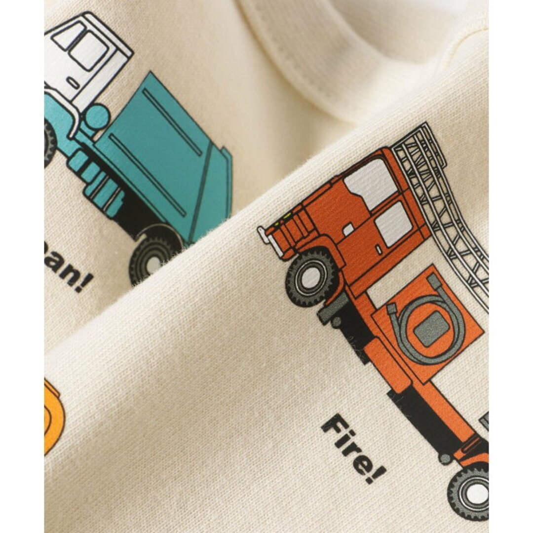 【OATMEAL】*ワーキングカー ロンパース 2025SS(70~80cm) その他のその他(その他)の商品写真