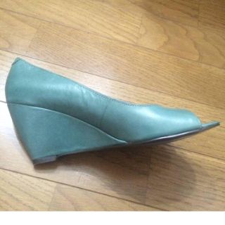 ナインウエスト(NINE WEST)のNine West 新品 ウェッジヒールパンプス オープントゥ(ハイヒール/パンプス)