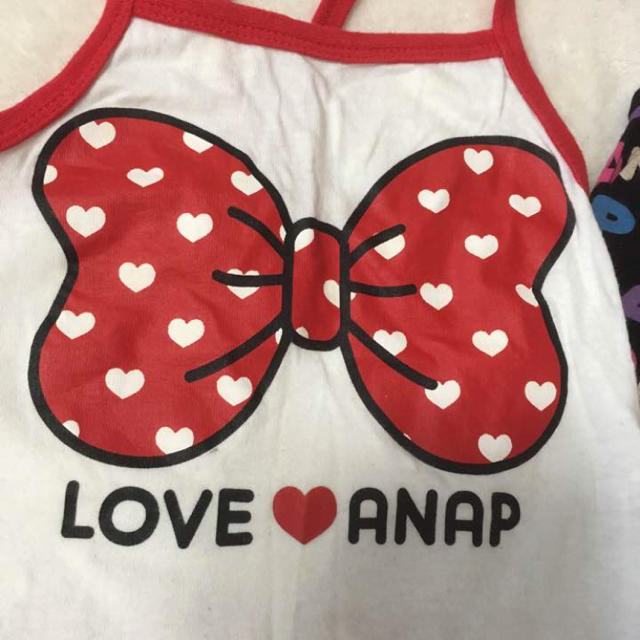 ANAP Kids(アナップキッズ)のanapkidsセット キッズ/ベビー/マタニティのキッズ服女の子用(90cm~)(Tシャツ/カットソー)の商品写真