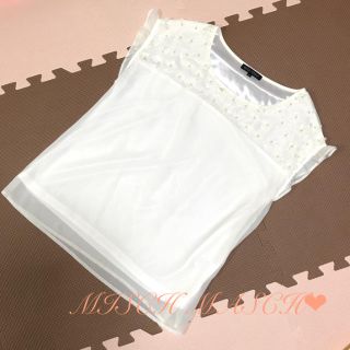 ミッシュマッシュ(MISCH MASCH)のミッシュマッシュ♡お花ブラウス(シャツ/ブラウス(半袖/袖なし))