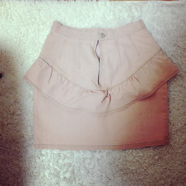 WEGO(ウィゴー)のベビーピンク・ペプラムスカート💖 レディースのスカート(ミニスカート)の商品写真