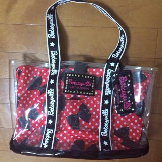 ベッツィジョンソン(BETSEY JOHNSON)のBETSEY🎀クリアトート(トートバッグ)