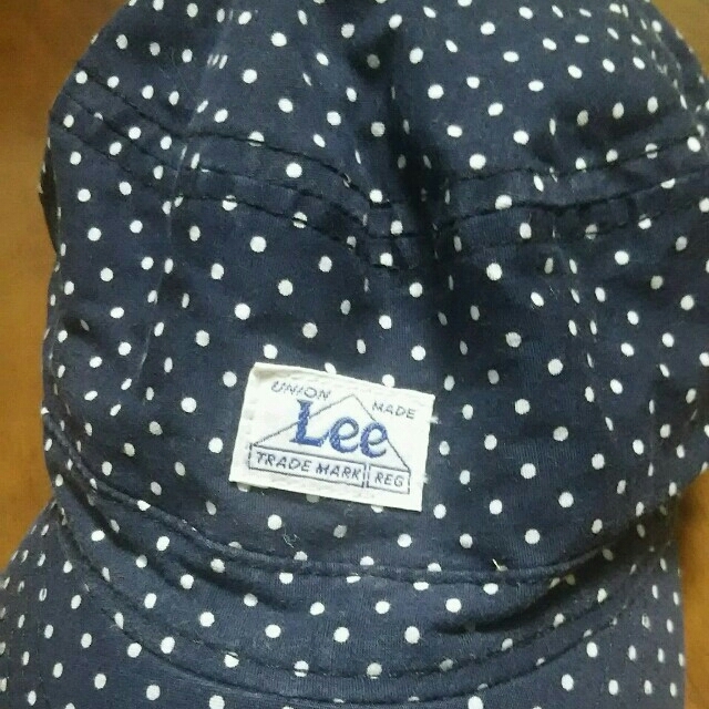 Lee(リー)のLee 水玉キャップ キッズ/ベビー/マタニティのこども用ファッション小物(帽子)の商品写真