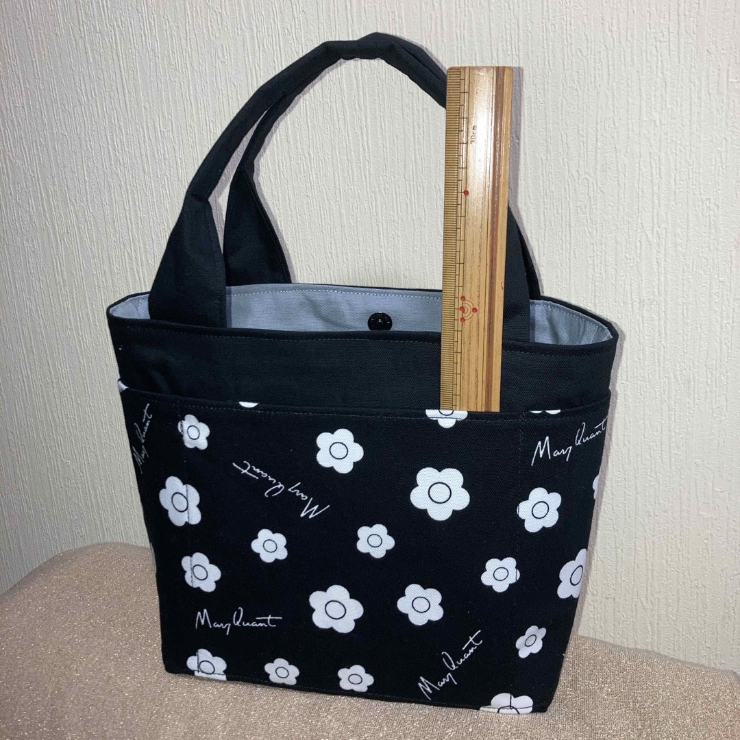 トートバッグ　ハンドメイド　マリークワント花柄 ハンドメイドのファッション小物(バッグ)の商品写真