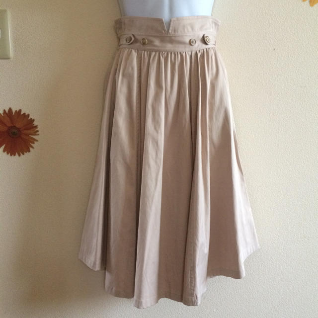 COCO DEAL(ココディール)のココディール ミモレ丈 綿スカート レディースのスカート(ひざ丈スカート)の商品写真