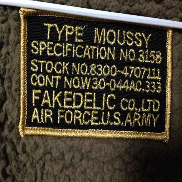 moussy(マウジー)のmoussy コート レディースのジャケット/アウター(ダウンコート)の商品写真