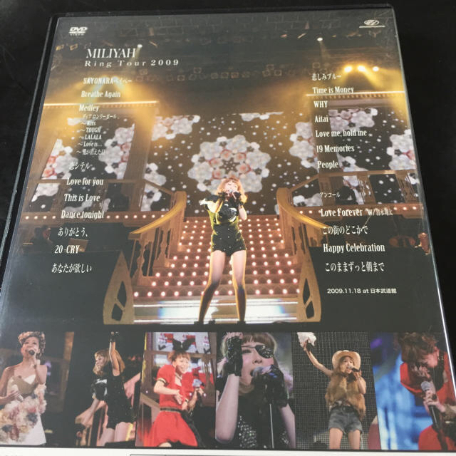 りえ様 専用‼️📀加藤ミリヤ📀 Ring Tour 2009 エンタメ/ホビーのDVD/ブルーレイ(ミュージック)の商品写真