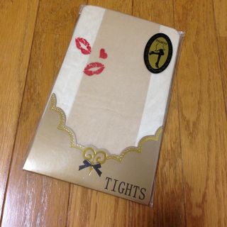 訳あり格安💋キスマーク柄タトゥータイツ(タイツ/ストッキング)