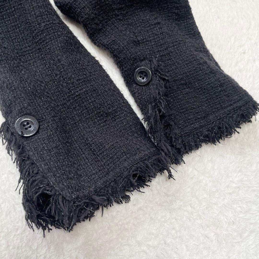 &byP&D　ラメツイードセットアップ　ワンピーススーツ　アンサンブル（9928 レディースのフォーマル/ドレス(スーツ)の商品写真