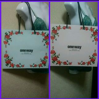 ワンウェイ(one*way)の★ゆ様専用★ one way♡限定ショッパー(ショップ袋)