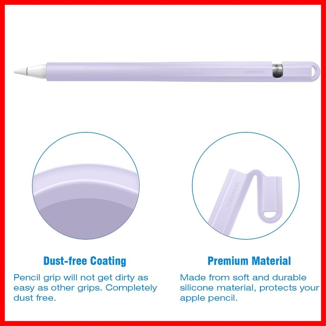 【特価商品】Fintie for Apple Pencil 第1世代用シリコン保 スマホ/家電/カメラのPC/タブレット(タブレット)の商品写真