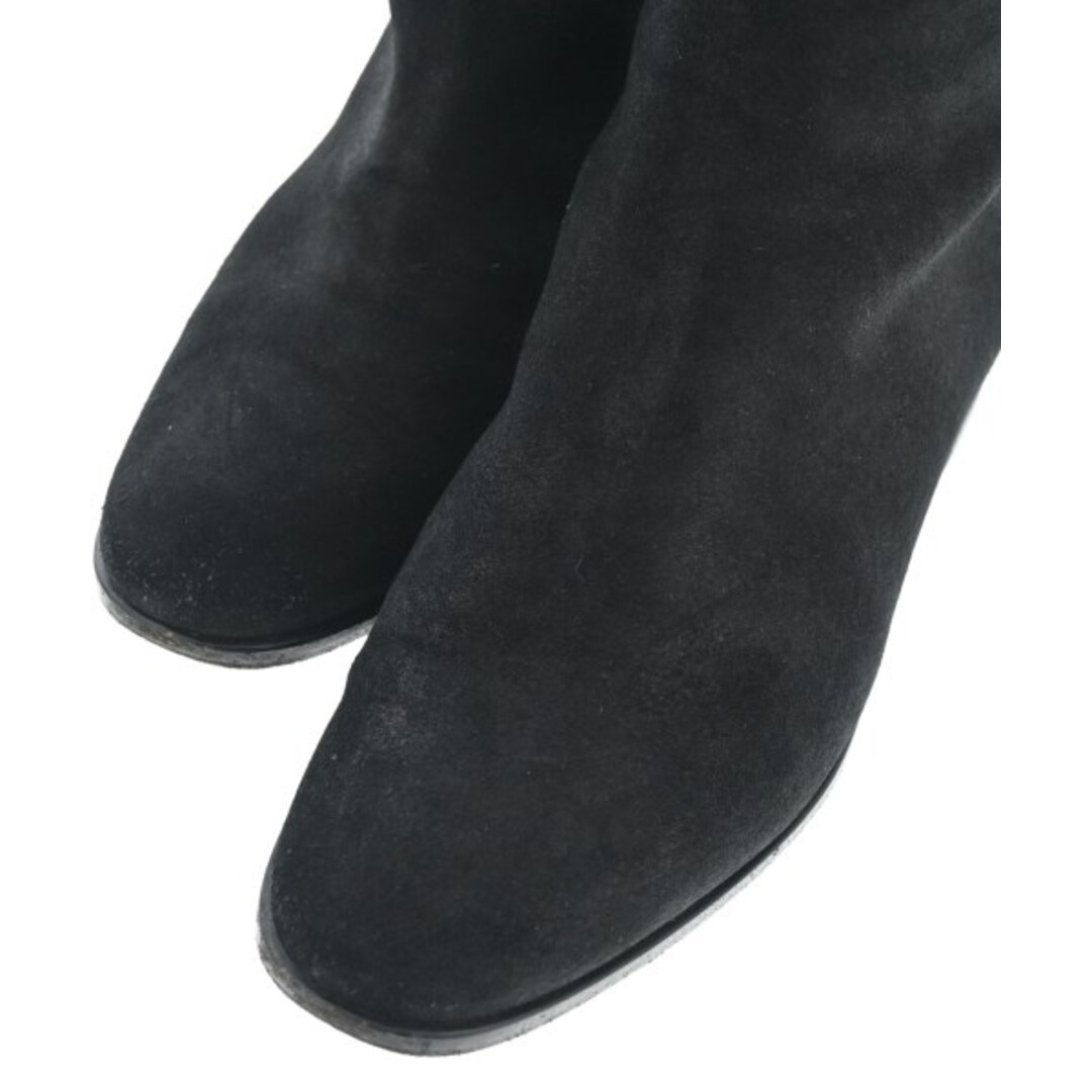 Max Mara(マックスマーラ)のMax Mara マックスマーラ ブーツ 21.5cm 黒 【古着】【中古】【送料無料】 レディースの靴/シューズ(ブーツ)の商品写真