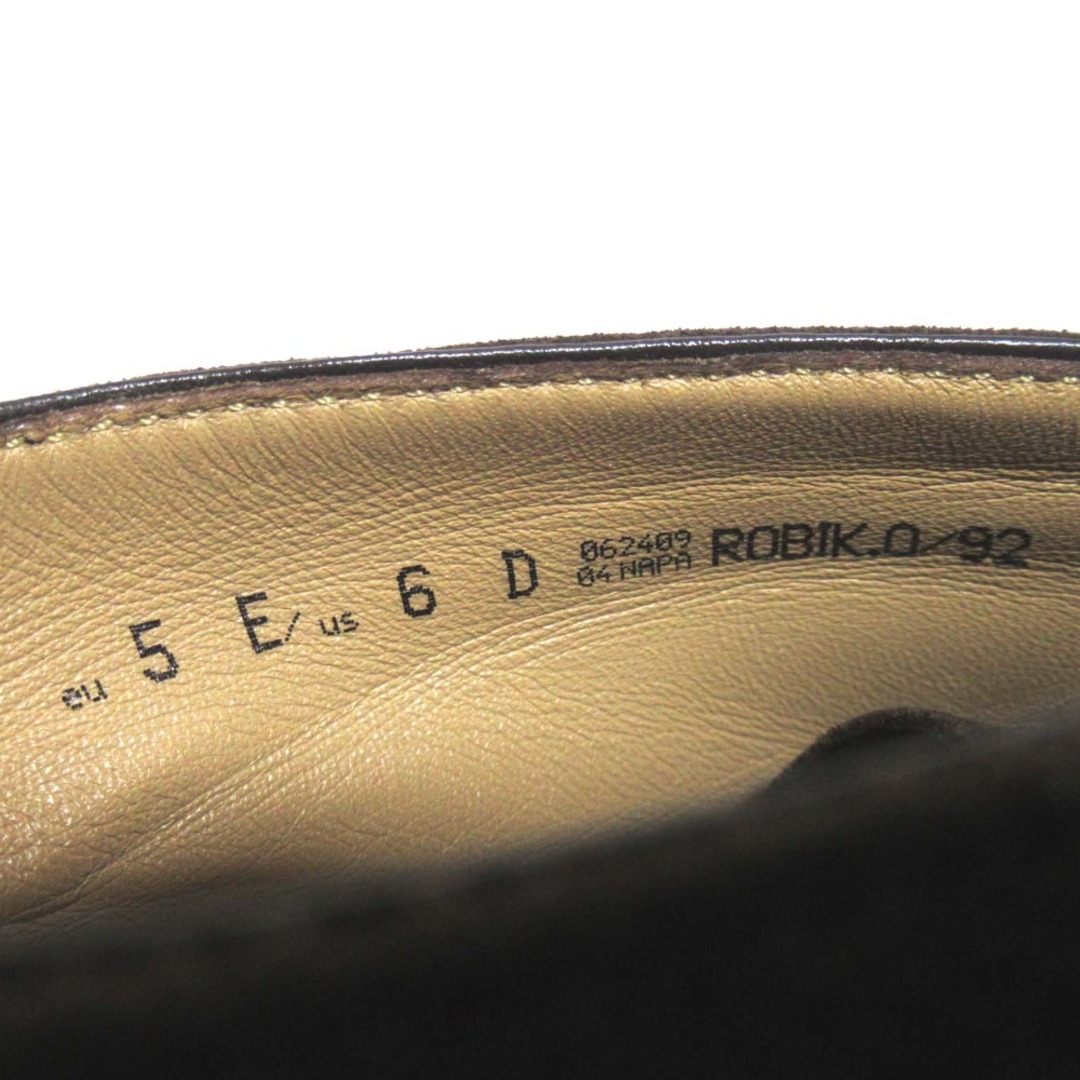 Bally(バリー)の美品 BALLY バリー スエード チャッカブーツ ショートブーツ サイズUS6D 24cm相当 ブラウン メンズ 古着 中古 USED メンズの靴/シューズ(ブーツ)の商品写真