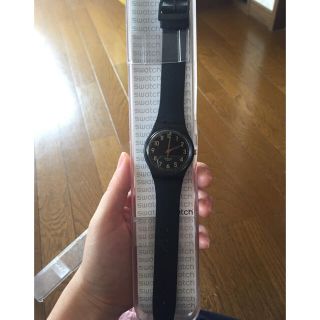 スウォッチ(swatch)のスウォッチ ブラック×ゴールド (腕時計)