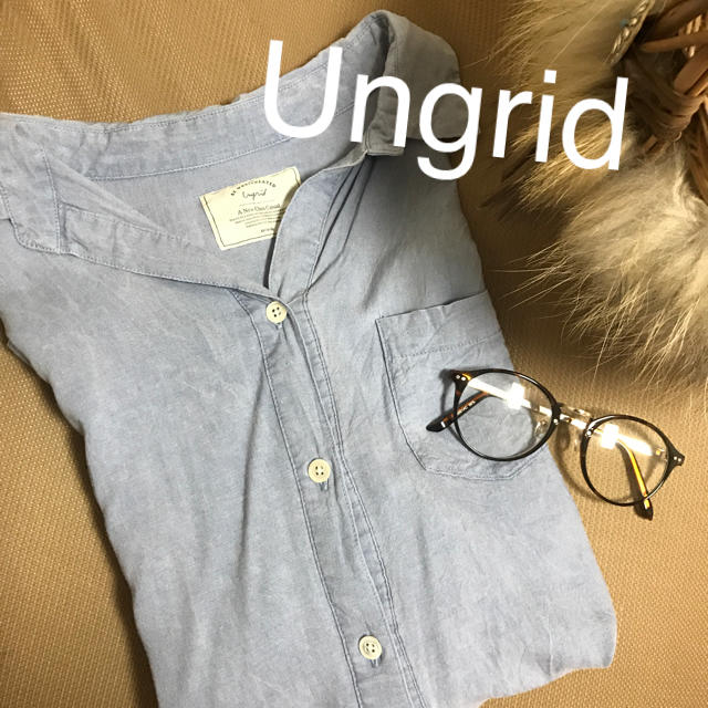 Ungrid(アングリッド)のUngrid リネンシャツ レディースのトップス(シャツ/ブラウス(長袖/七分))の商品写真