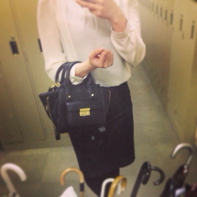 3.1 Phillip Lim(スリーワンフィリップリム)のミニサッチェルバッグ♡値下げしました♡ レディースのバッグ(ハンドバッグ)の商品写真