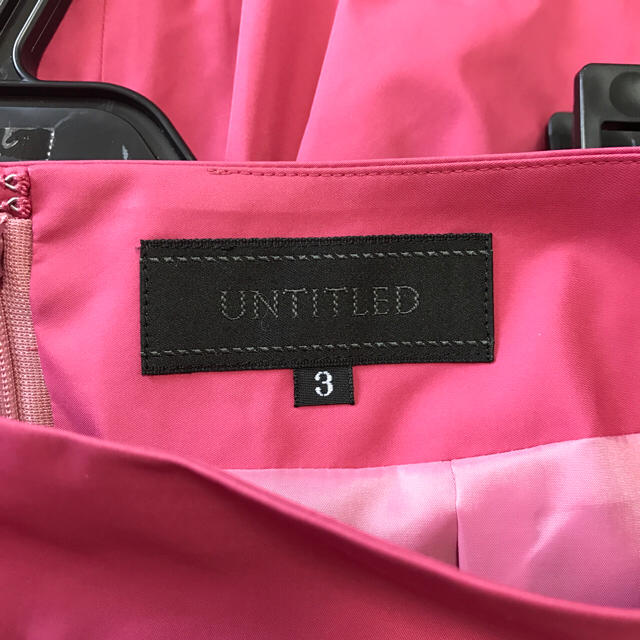 UNTITLED(アンタイトル)の＊新品タグ付き＊アンタイトル フレアースカート レディースのスカート(ひざ丈スカート)の商品写真