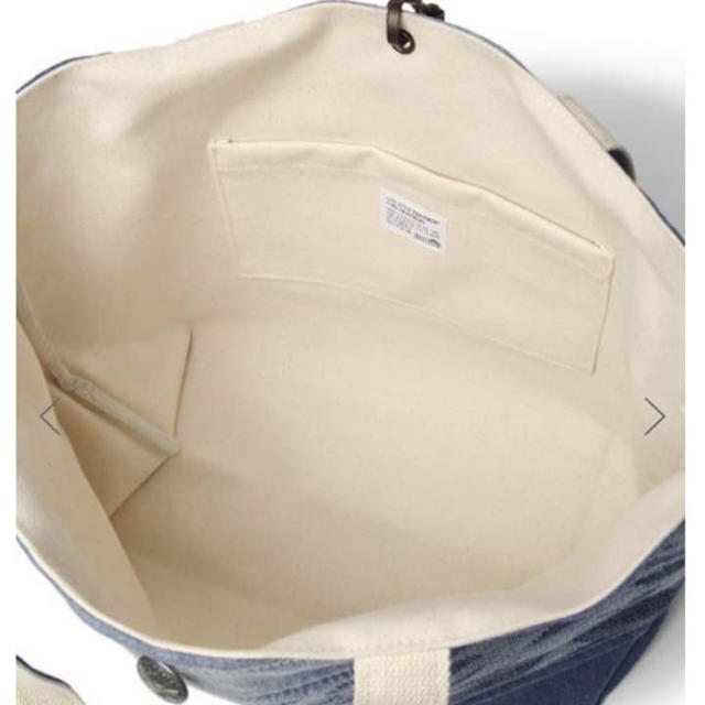 BAYFLOW(ベイフロー)の【5/31までこの価格❗️】ベイフロー ネイティブ インディゴ トートバック メンズのバッグ(トートバッグ)の商品写真