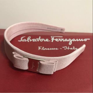 サルヴァトーレフェラガモ(Salvatore Ferragamo)のファラガモ カチューシャ リボン 大(カチューシャ)