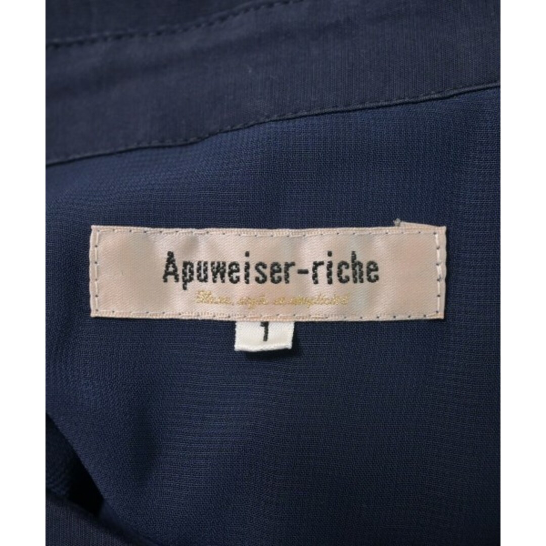 Apuweiser-riche(アプワイザーリッシェ)のApuweiser-riche アプワイザーリッシェ ワンピース S 紺 【古着】【中古】【送料無料】 レディースのワンピース(ひざ丈ワンピース)の商品写真