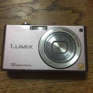 パナソニック(Panasonic)のパタープロ様専用 デジカメ Panasonic LUMIX FX35 ピンク(コンパクトデジタルカメラ)