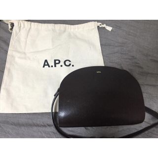 アーペーセー(A.P.C)の【はな様専用】【A.P.C】ハーフムーンバッグ（茶）(ショルダーバッグ)