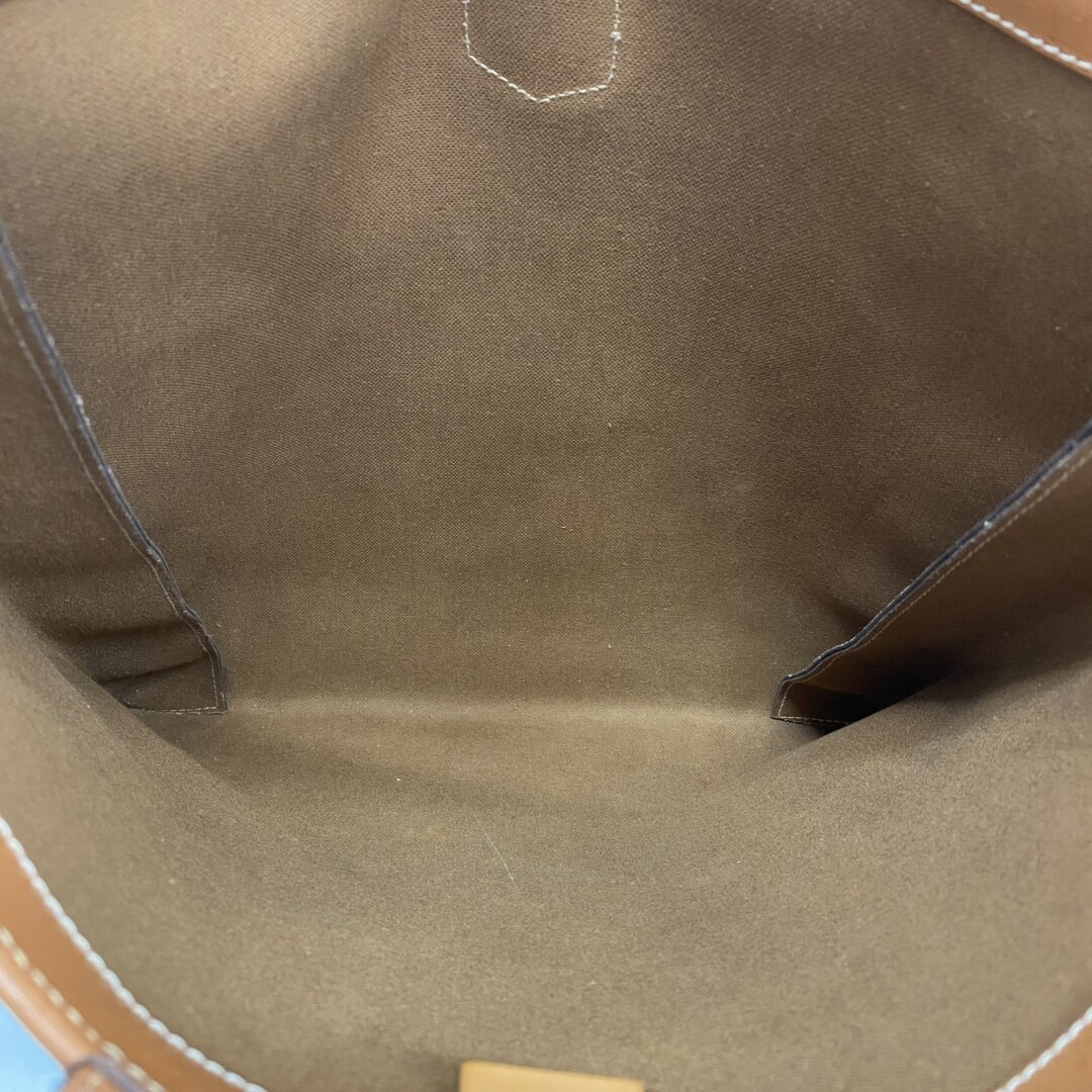 CELINE(セリーヌ)の★SALE【5oe5289】セリーヌ トートバッグ マカダム PVC ブラウン ゴールド金具【中古】レディース レディースのバッグ(トートバッグ)の商品写真