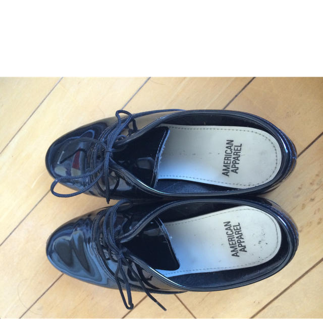 American Apparel(アメリカンアパレル)のエナメル オックスフォードシューズ レディースの靴/シューズ(ローファー/革靴)の商品写真