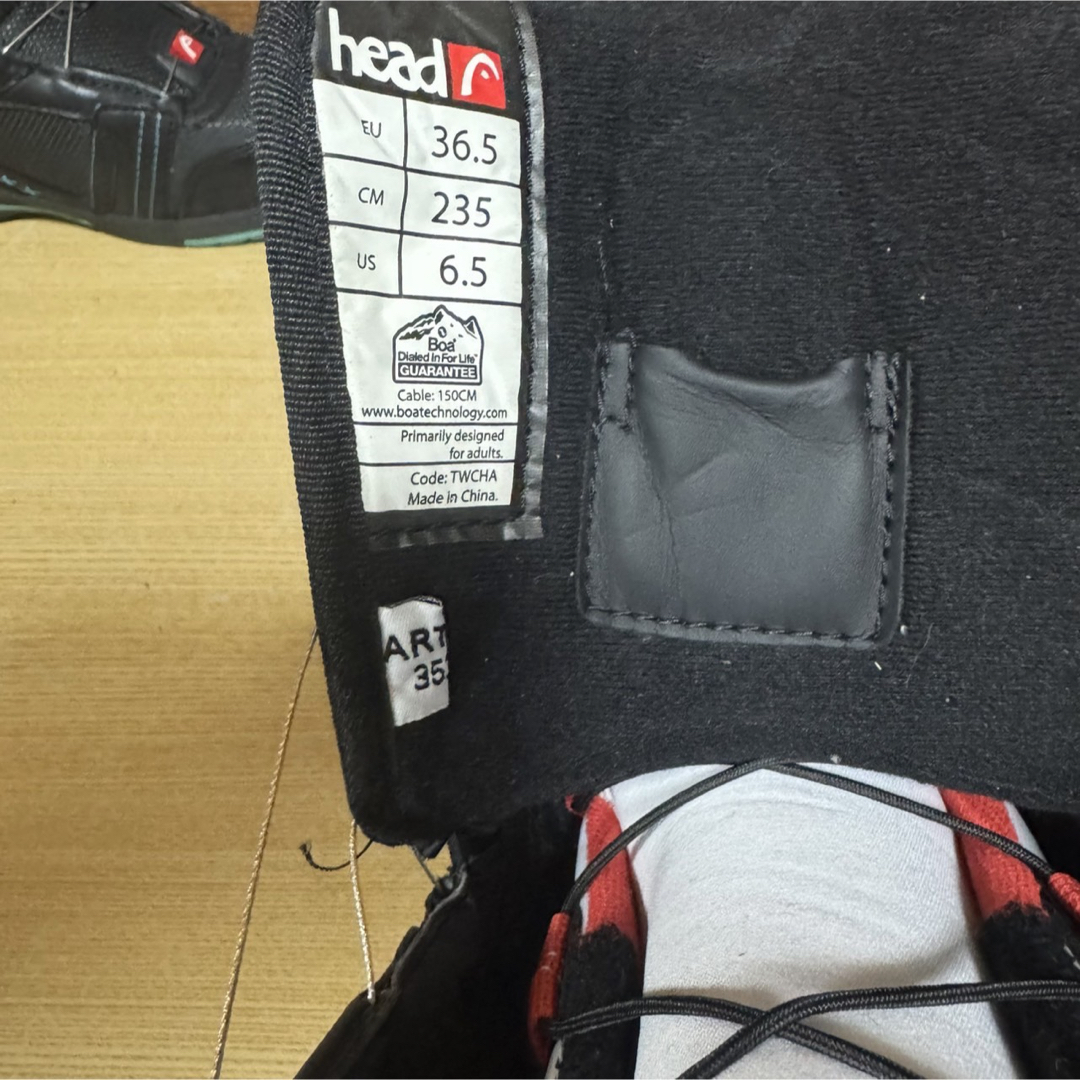 HEAD(ヘッド)のHEAD ヘッド　レディース　スノーボード　3点セット 142cm かわいい スポーツ/アウトドアのスノーボード(ボード)の商品写真