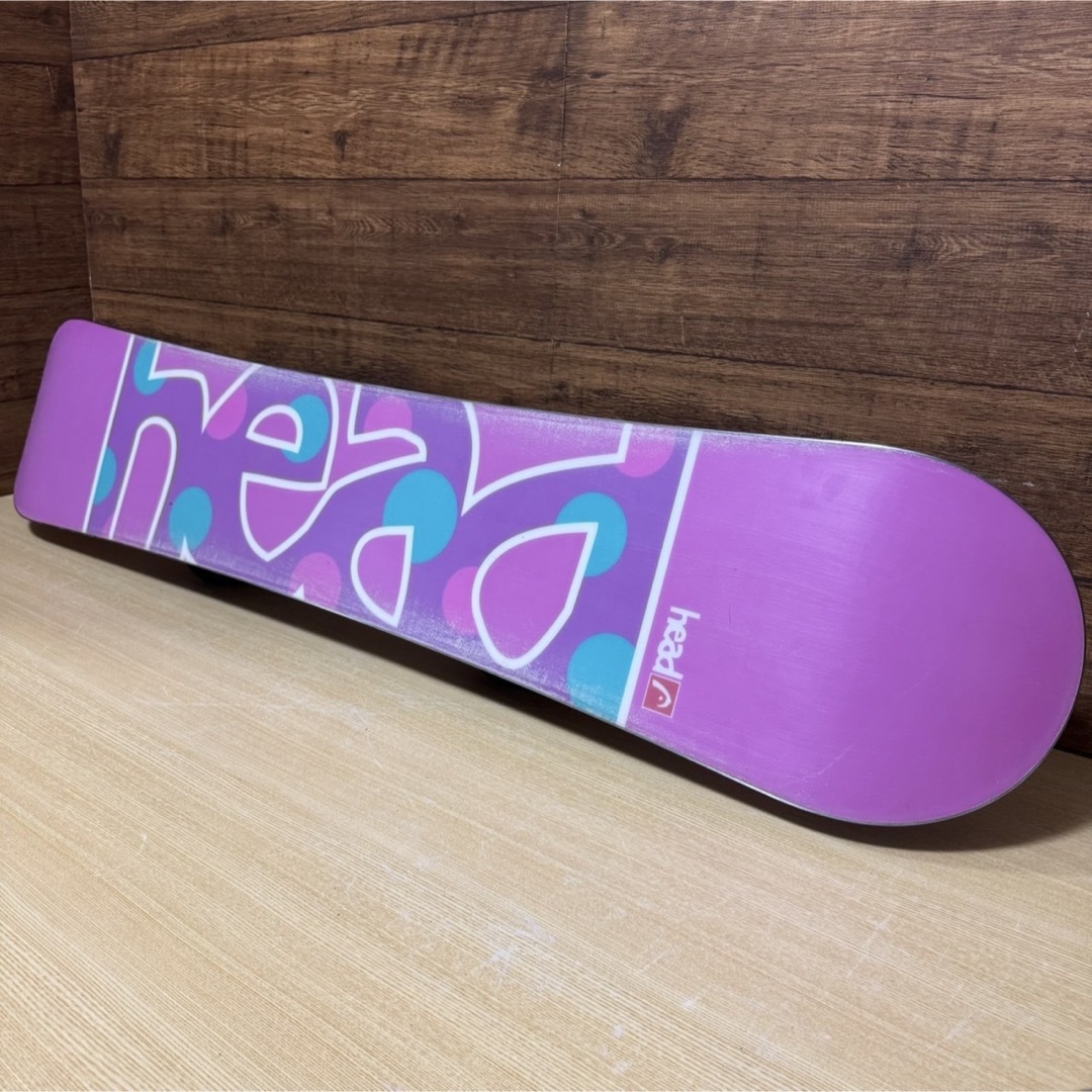 HEAD(ヘッド)のHEAD ヘッド　レディース　スノーボード　3点セット 142cm かわいい スポーツ/アウトドアのスノーボード(ボード)の商品写真
