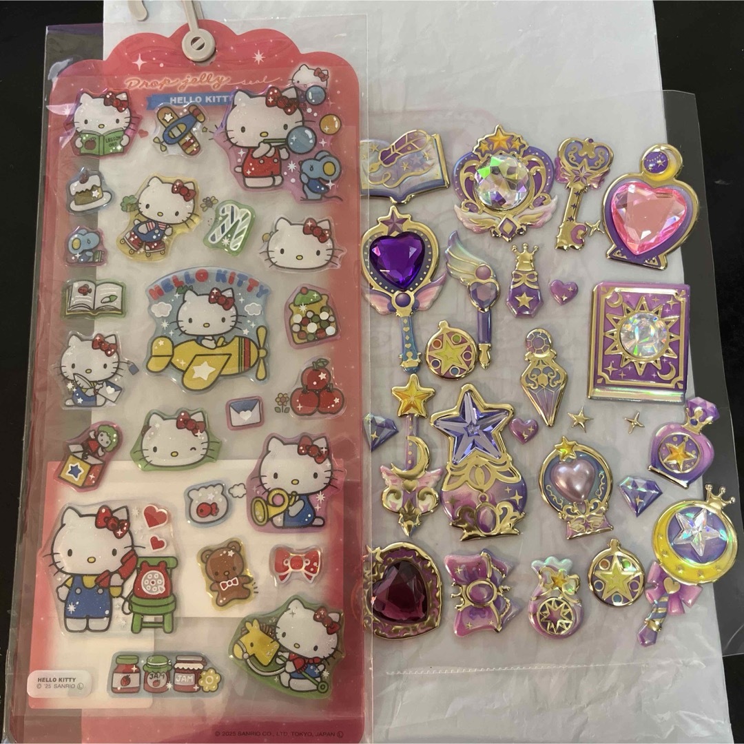 カミオジャパン(カミオジャパン)のハローキティ シュクリーンシール インテリア/住まい/日用品の文房具(シール)の商品写真