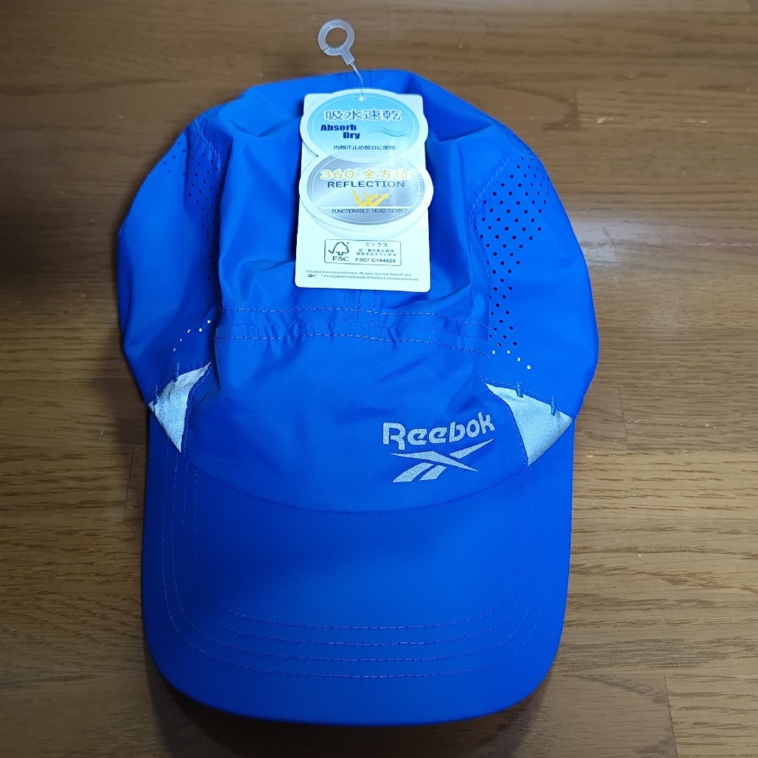 リーボック ランニングキャップ メッシュ メンズの帽子(キャップ)の商品写真